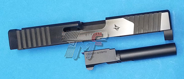 Detonator TRIARC Custom Aluminum Slide Set for Marui Glock19 Gen.4 V1 (Pre-Order) - Click Image to Close
